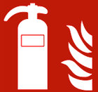 Feuerlöscher-Symbol